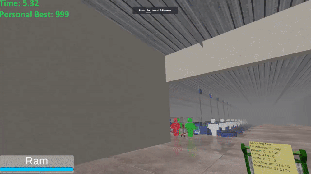 Thumbnail for content titled "Speedrun Shopping"